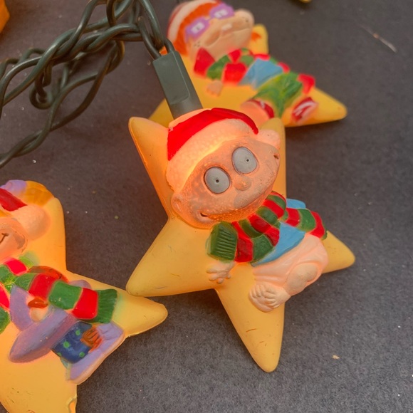 Vintage Christmas Nickelodeon Rugrats Cartoon 10 String Lights - Picture 6 of 10